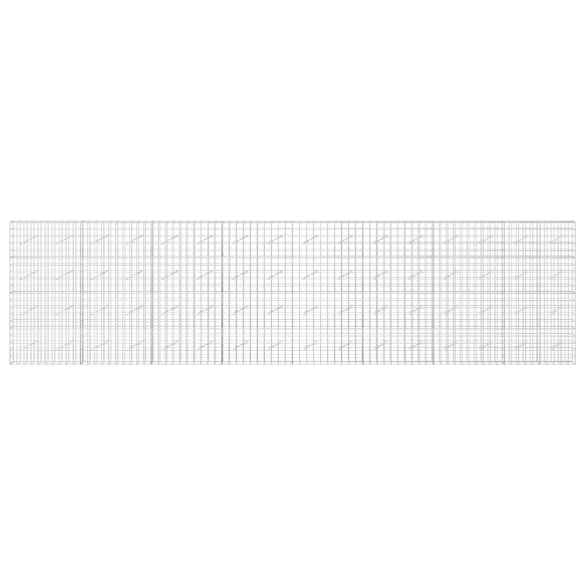 Γκαμπιόν με σύρμα 3,5 mm και πλέγμα 10x10 cm 800x10x200 εκ