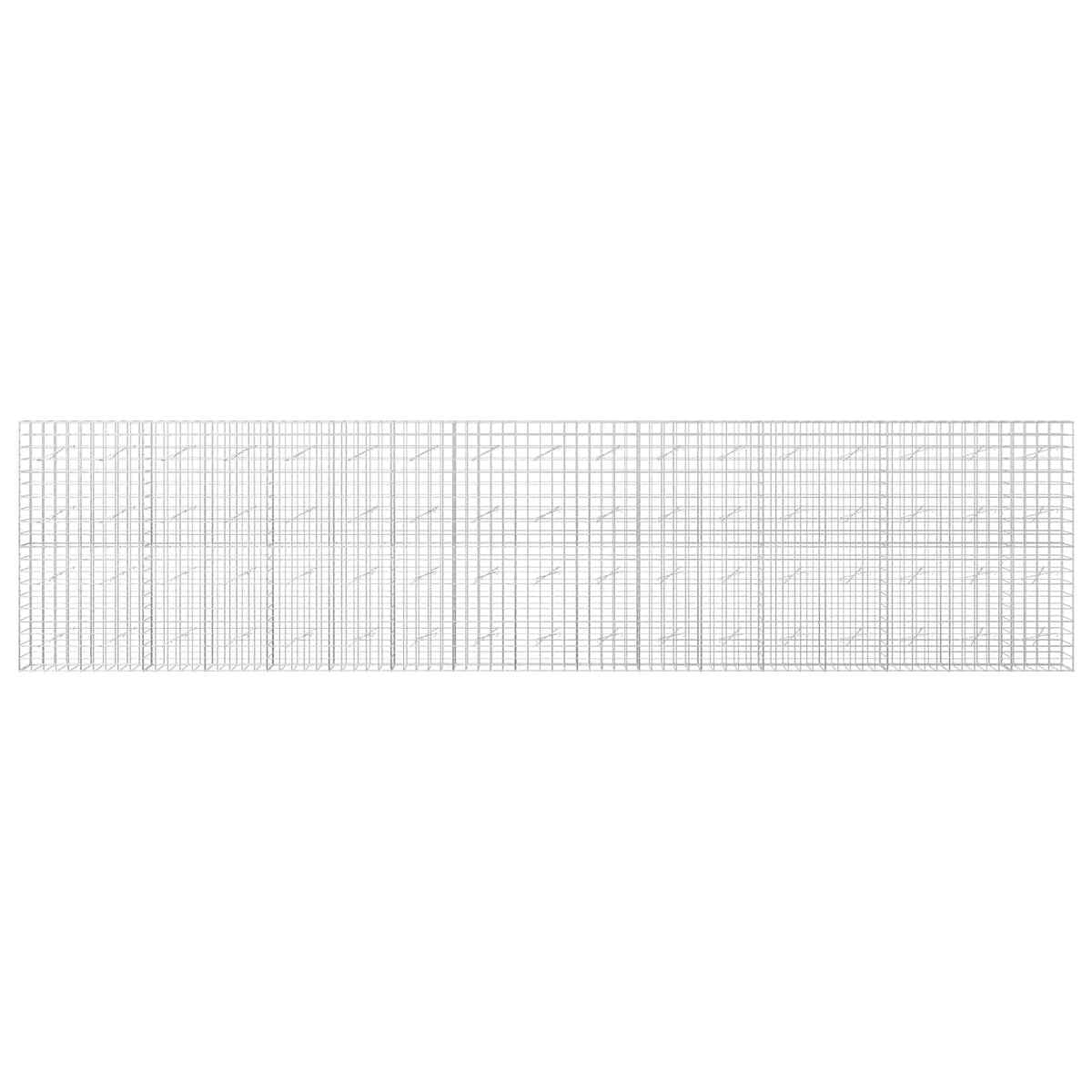 Γκαμπιόν με σύρμα 3,5 mm και πλέγμα 10x10 cm 850x10x200 εκ - Pakobazaar