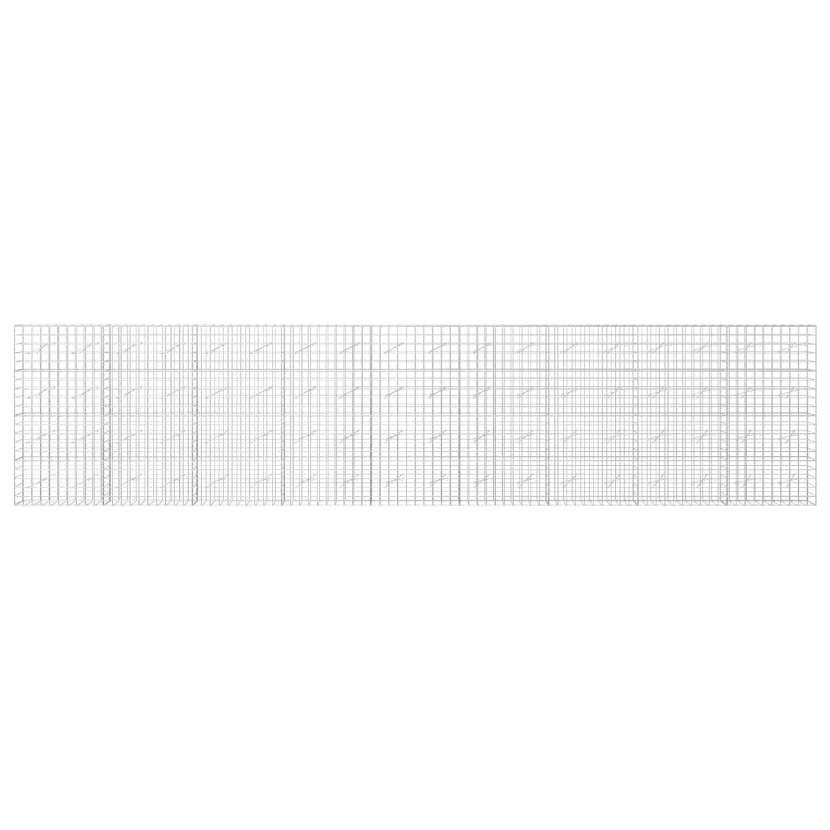 Γκαμπιόν με σύρμα 3,5 mm και πλέγμα 10x10 cm 900x10x200 εκ - Pakobazaar