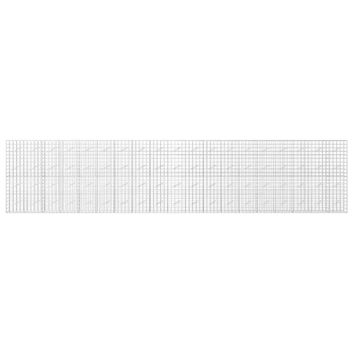 Γκαμπιόν με σύρμα 3,5 mm και πλέγμα 10x10 cm 950x10x200 εκ - Pakobazaar