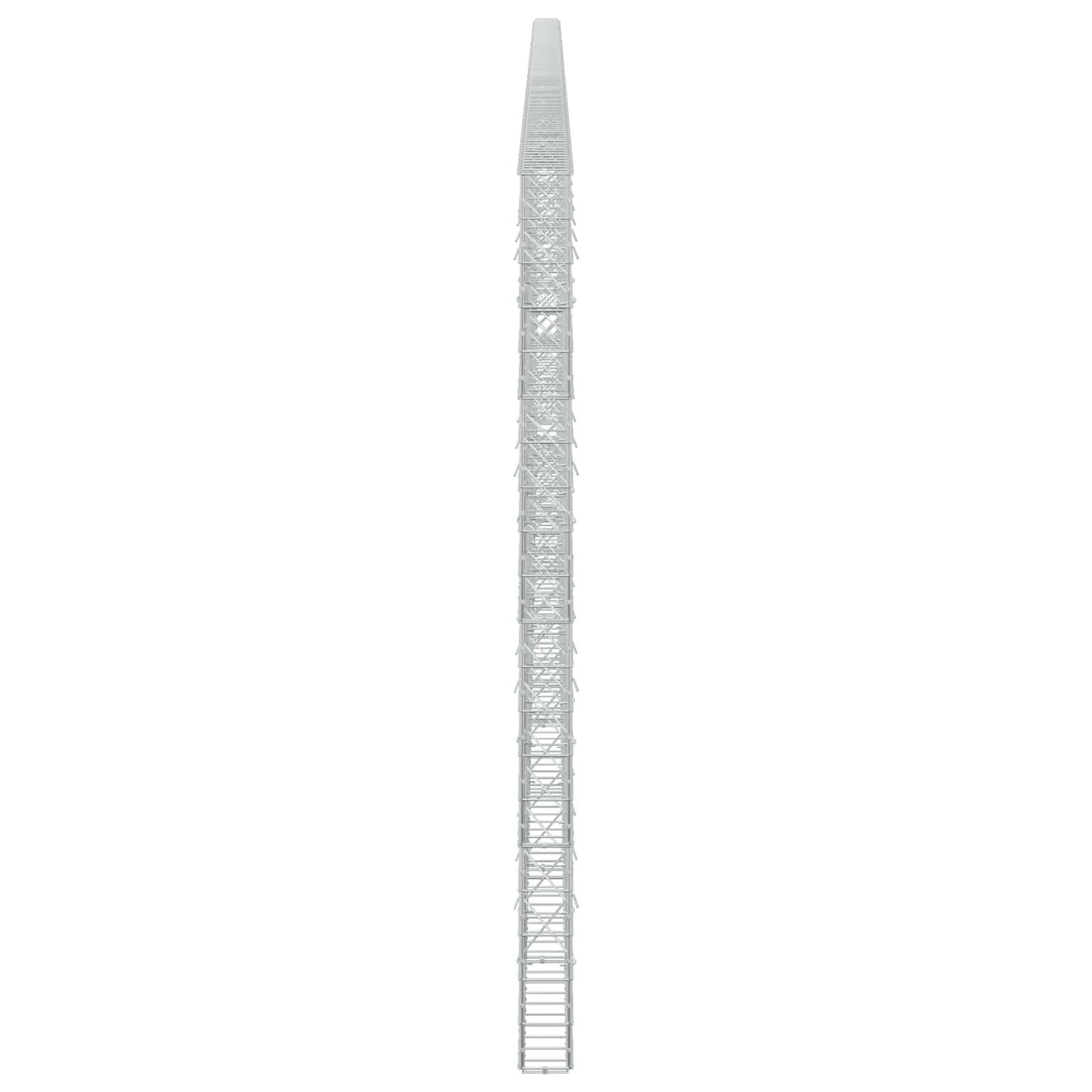 Γκαμπιόν με σύρμα 3,5 mm και πλέγμα 10x10 cm 1100x10x200 εκ - Pakobazaar
