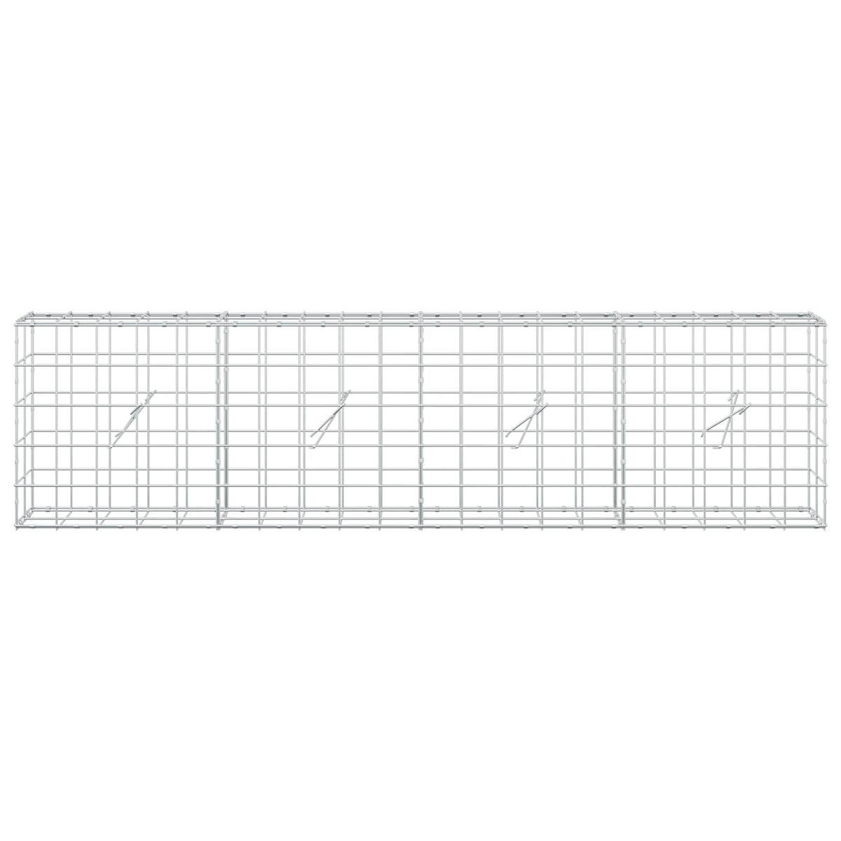 Γκαμπιόν με σύρμα 3,5 mm και πλέγμα 10x10 cm 200x20x50 εκ