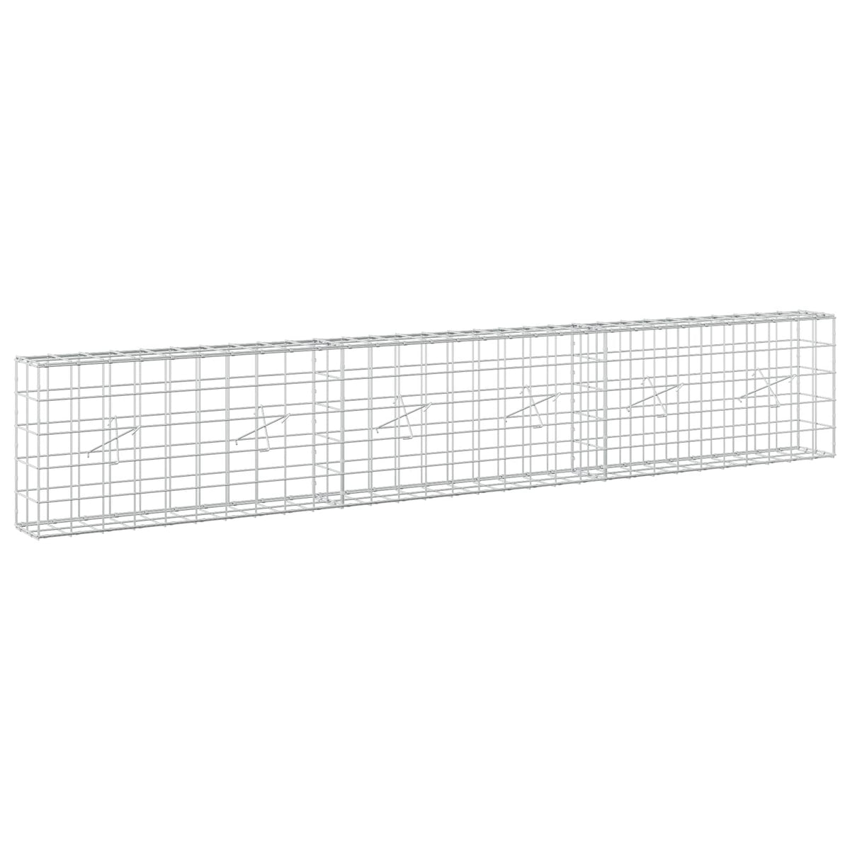 Γκαμπιόν με σύρμα 3,5 mm και πλέγμα 10x10 cm 300x20x50 εκ