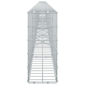 Γκαμπιόν με σύρμα 3,5 mm και πλέγμα 10x10 cm 800x20x50 εκ - Pakobazaar