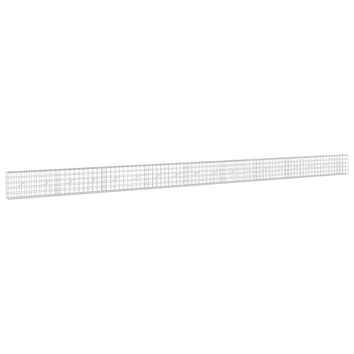 Γκαμπιόν με σύρμα 3,5 mm και πλέγμα 10x10 cm 900x20x50 εκ - Pakobazaar