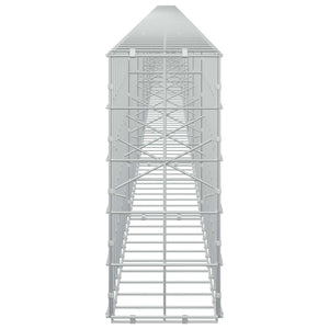 Γκαμπιόν με σύρμα 3,5 mm και πλέγμα 10x10 cm 1100x20x50 εκ - Pakobazaar