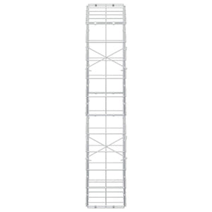 Γκαμπιόν με σύρμα 3,5 mm και πλέγμα 10x10 cm 50x20x100 εκ - Pakobazaar