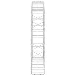 Γκαμπιόν με σύρμα 3,5 mm και πλέγμα 10x10 cm 100x20x100 εκ.