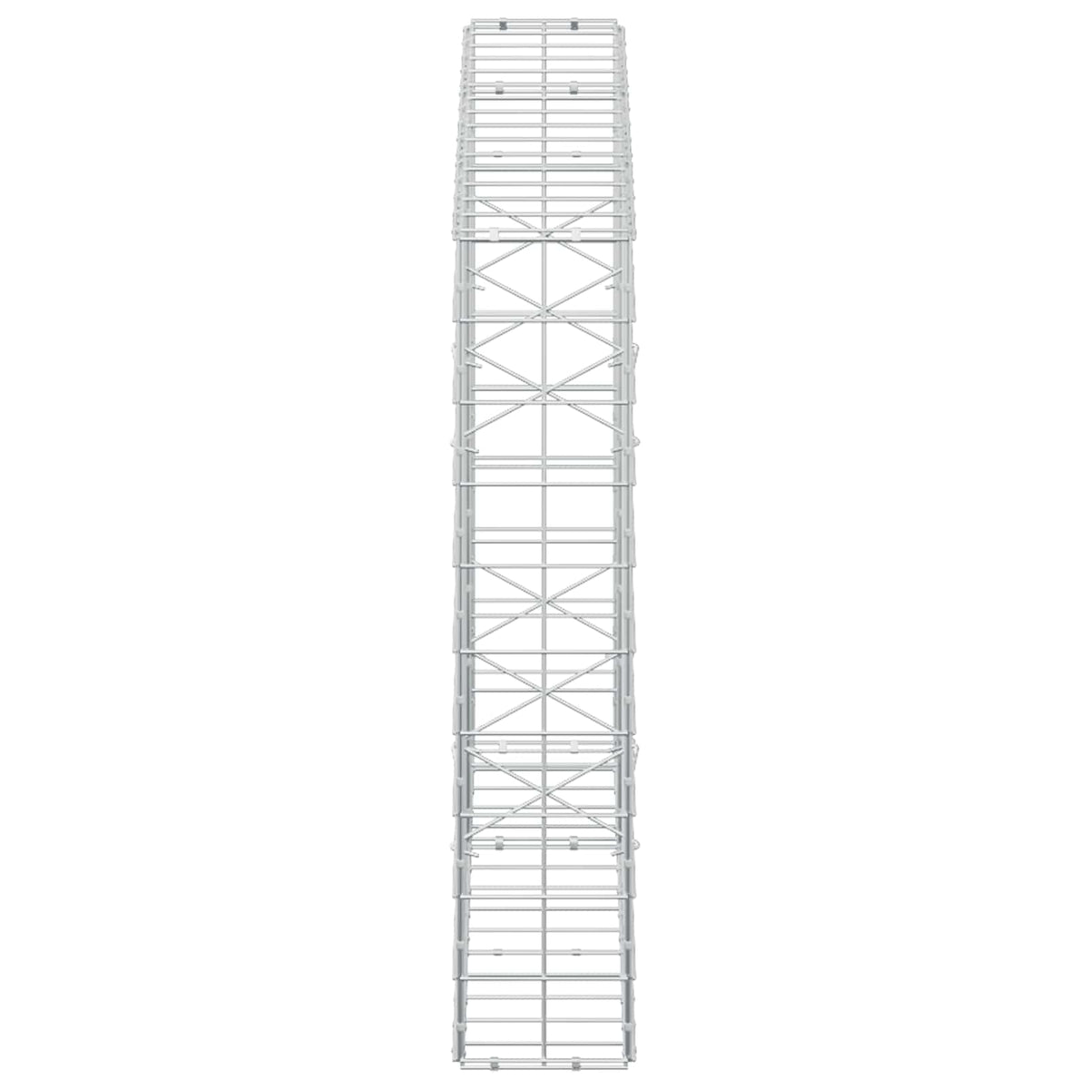 Γκαμπιόν με σύρμα 3,5 mm και πλέγμα 10x10 cm 150x20x100 εκ