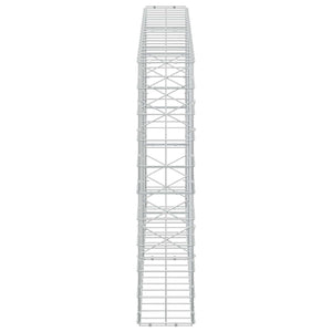 Γκαμπιόν με σύρμα 3,5 mm και πλέγμα 10x10 cm 200x20x100 εκ - Pakobazaar