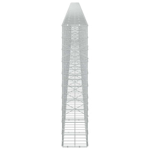 Γκαμπιόν με σύρμα 3,5 mm και πλέγμα 10x10 cm 1050x20x100 εκ - Pakobazaar