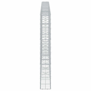 Γκαμπιόν με σύρμα 3,5 mm και πλέγμα 10x10 cm 450x20x150 εκ - Pakobazaar
