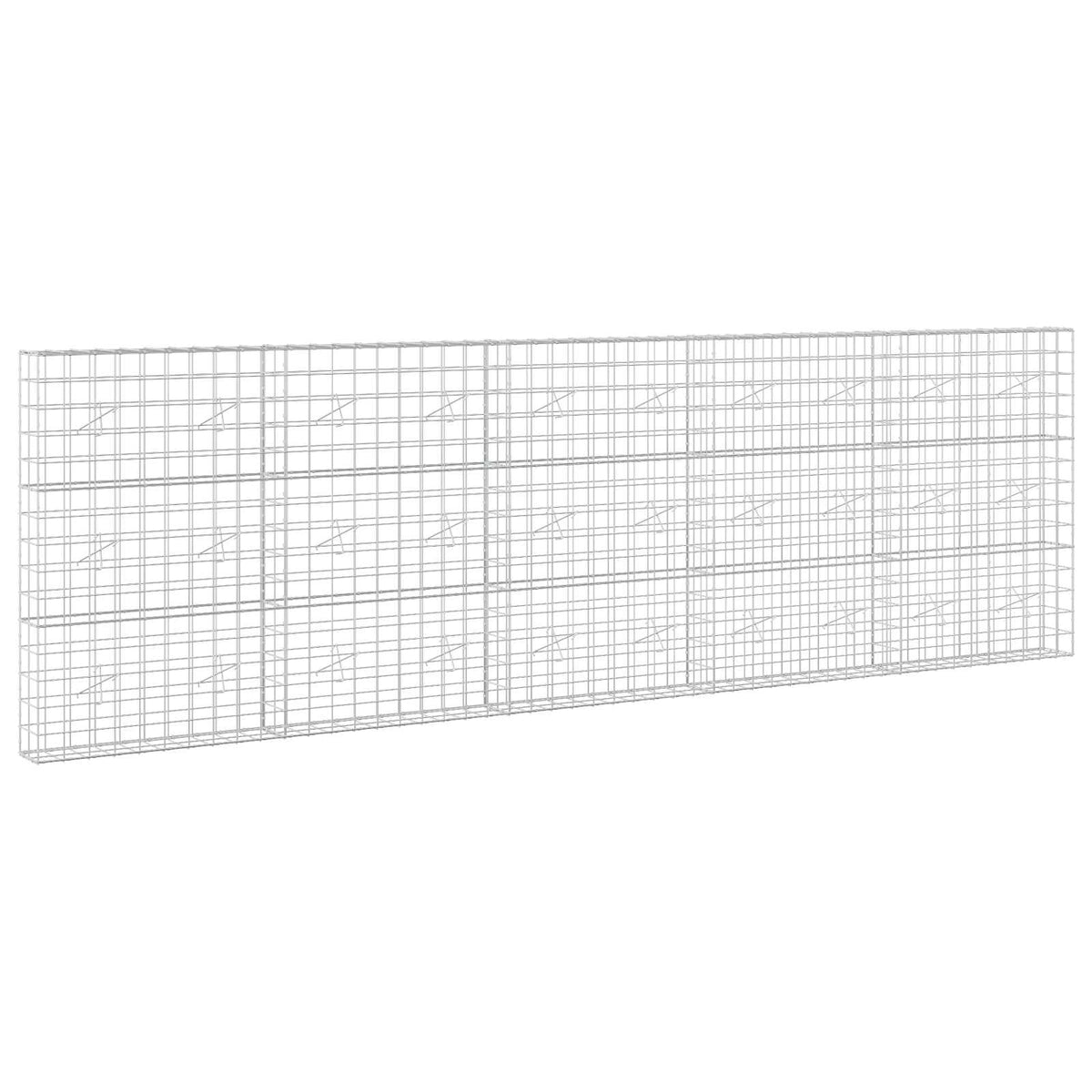Γκαμπιόν με σύρμα 3,5 mm και πλέγμα 10x10 cm 500x20x150 εκ