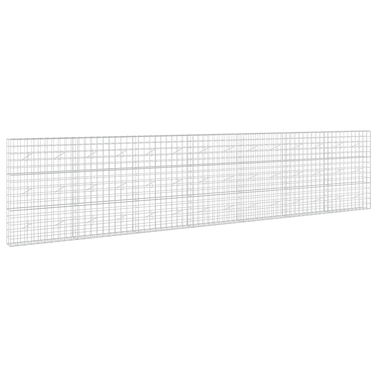 Γκαμπιόν με σύρμα 3,5 mm και πλέγμα 10x10 cm 700x20x150 εκ