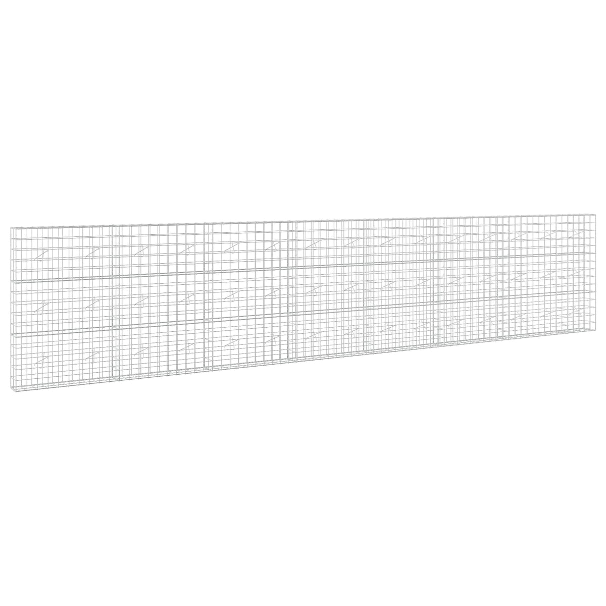 Γκαμπιόν με σύρμα 3,5 mm και πλέγμα 10x10 cm 750x20x150 εκ - Pakobazaar