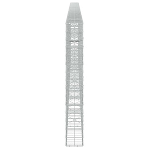 Γκαμπιόν με σύρμα 3,5 mm και πλέγμα 10x10 cm 850x20x150 εκ - Pakobazaar