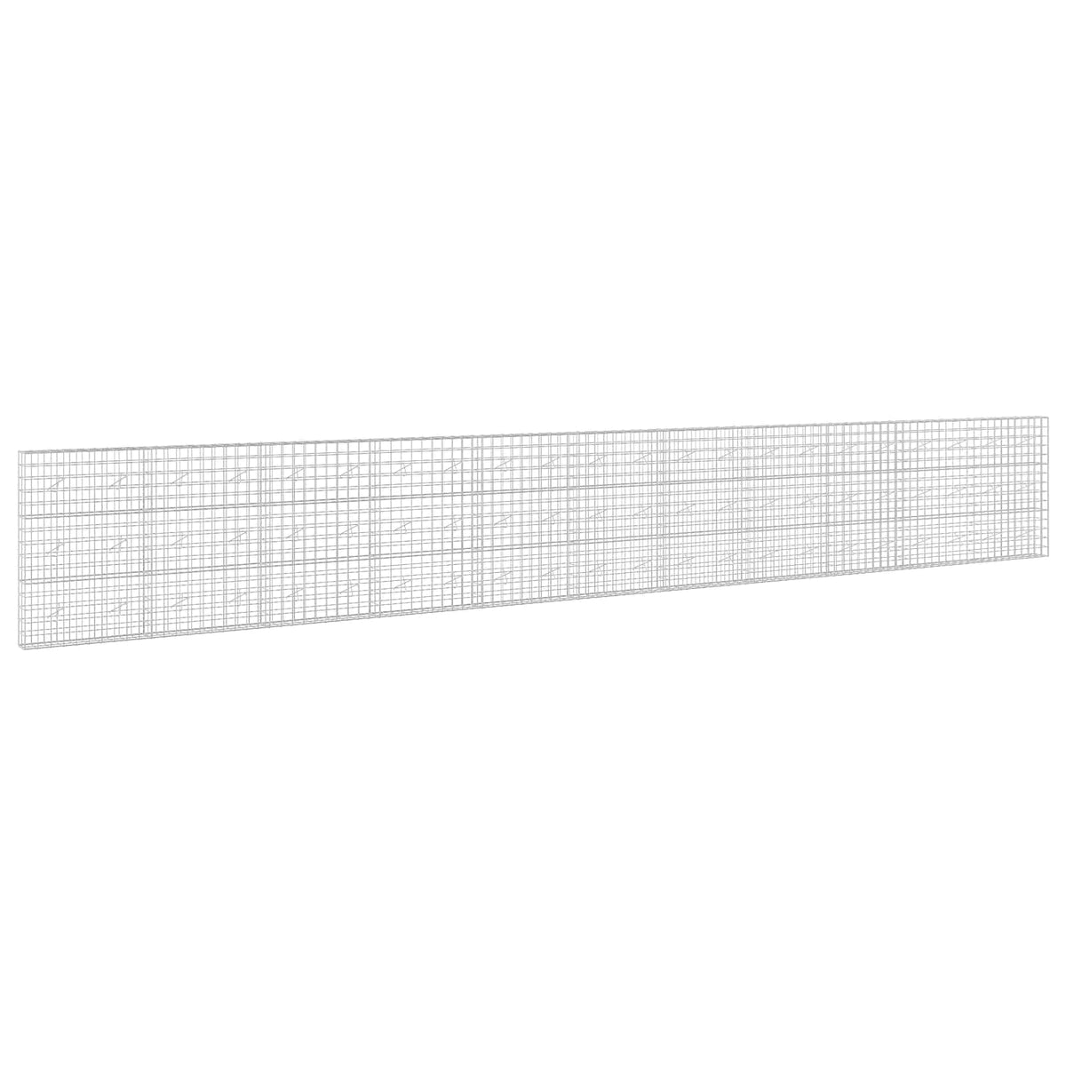 Γκαμπιόν με σύρμα 3,5 mm και πλέγμα 10x10 cm 1100x20x150 εκ