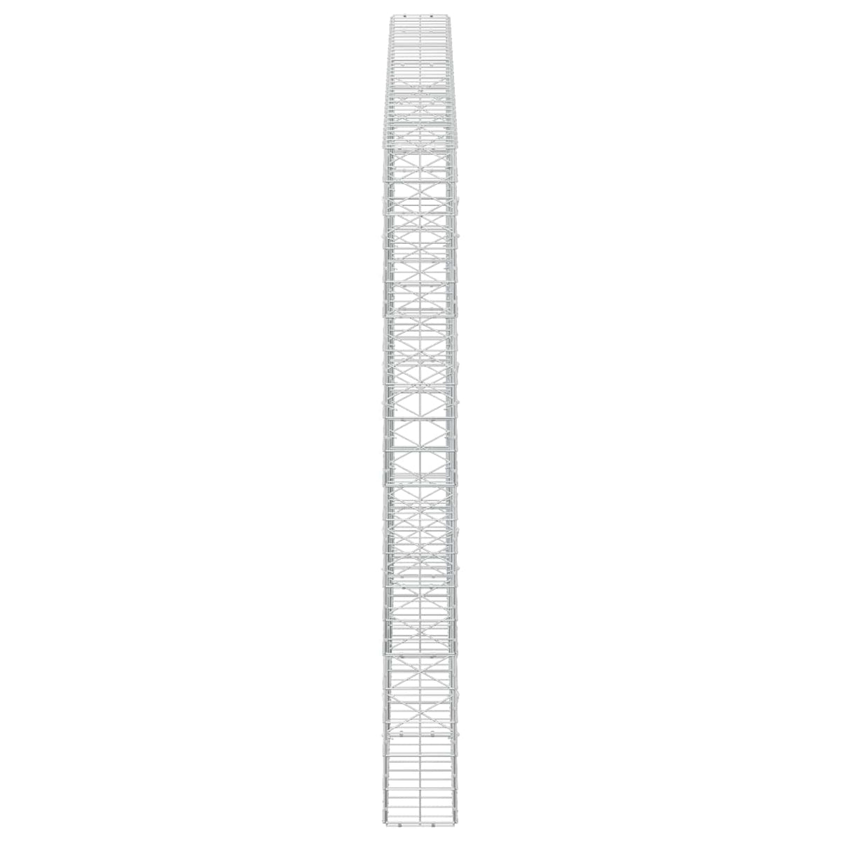 Γκαμπιόν με σύρμα 3,5 mm και πλέγμα 10x10 cm 350x20x200 εκ.