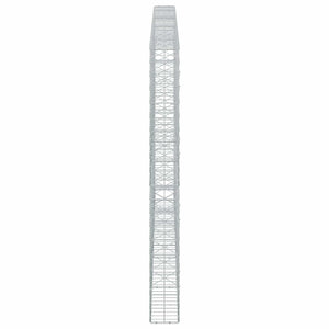 Γκαμπιόν με σύρμα 3,5 mm και πλέγμα 10x10 cm 450x20x200 εκ - Pakobazaar