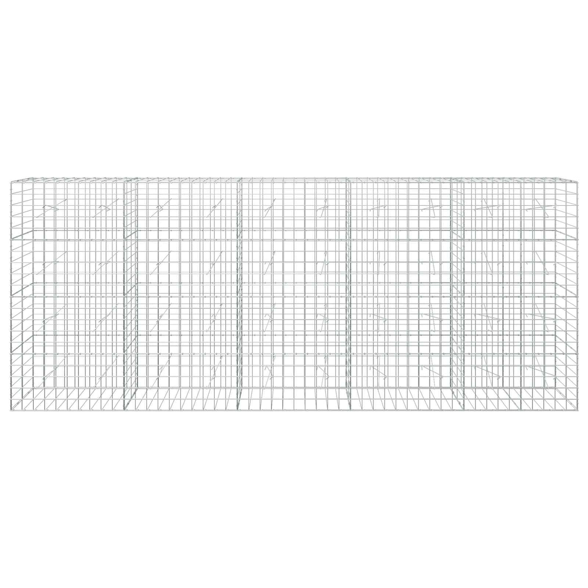 Γκαμπιόν με σύρμα 3,5 mm και πλέγμα 10x10 cm 500x20x200 εκ