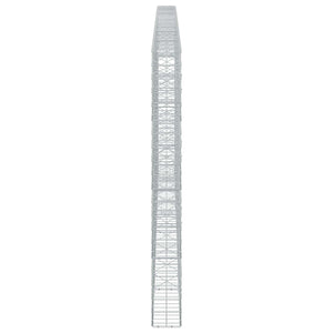 Γκαμπιόν με σύρμα 3,5 mm και πλέγμα 10x10 cm 600x20x200 εκ - Pakobazaar