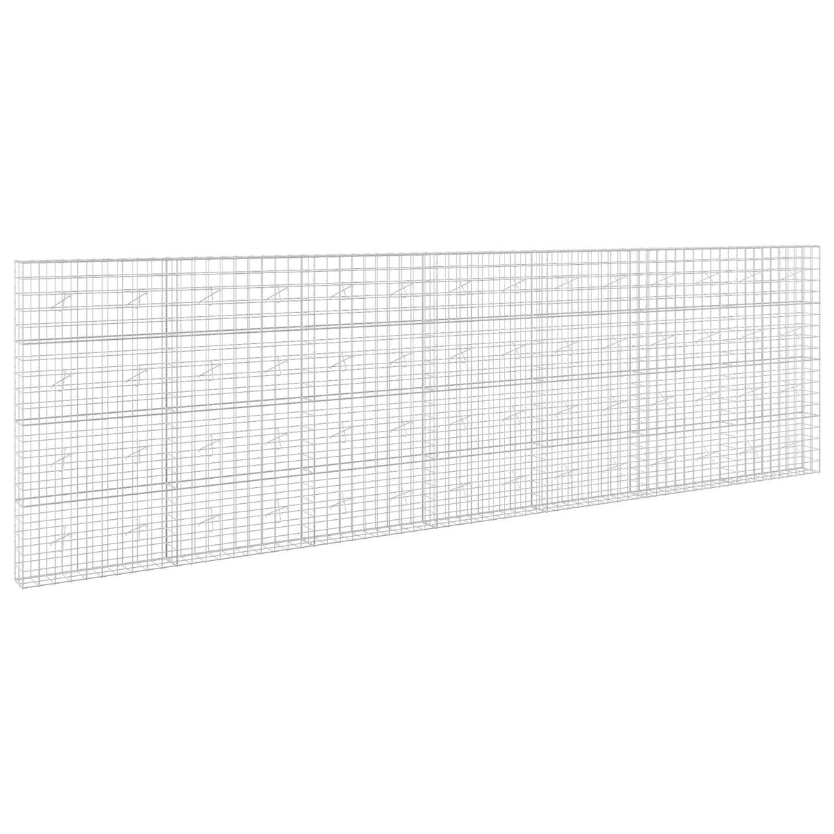 Γκαμπιόν με σύρμα 3,5 mm και πλέγμα 10x10 cm 700x20x200 εκ - Pakobazaar