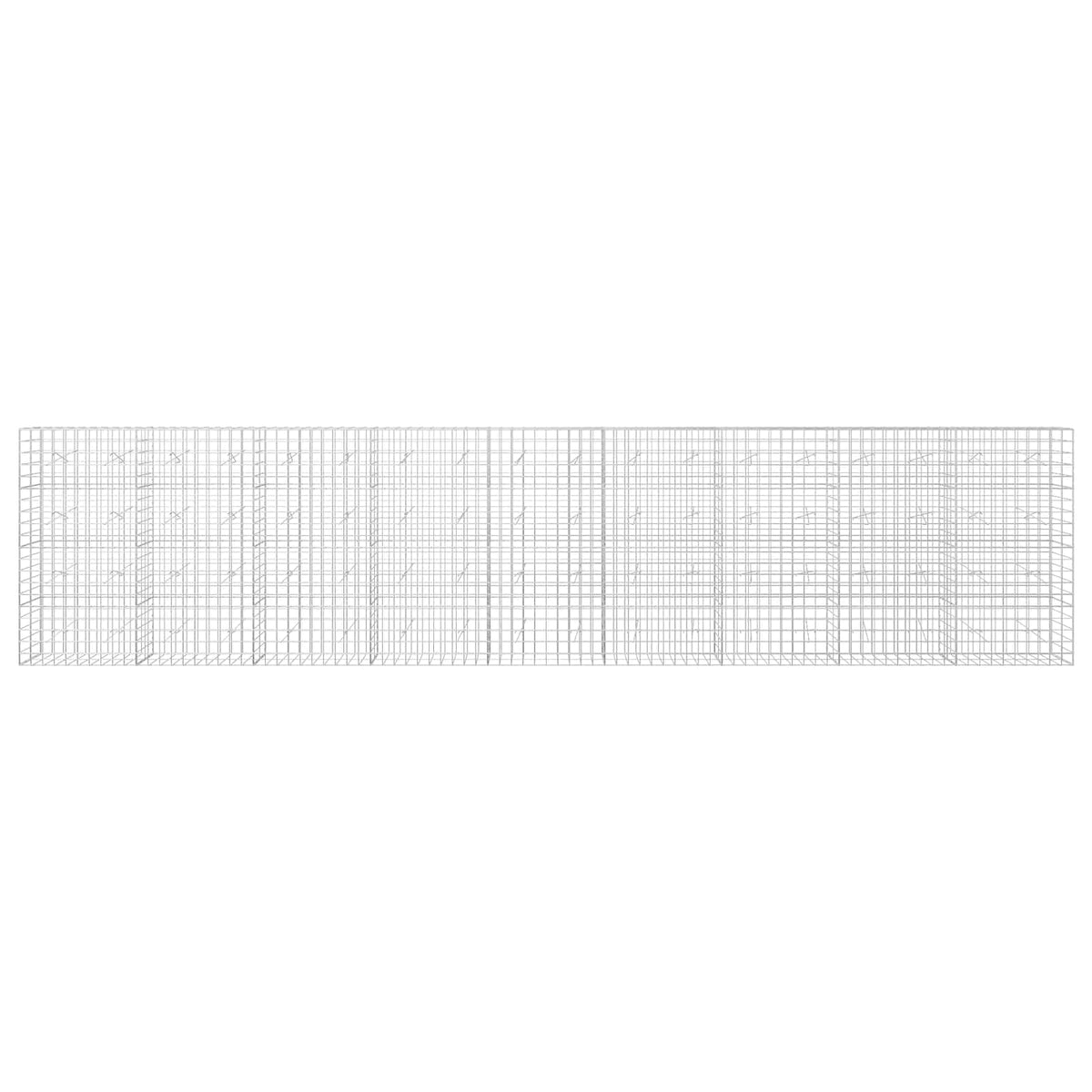 Γκαμπιόν με σύρμα 3,5 mm και πλέγμα 10x10 cm 900x20x200 εκ
