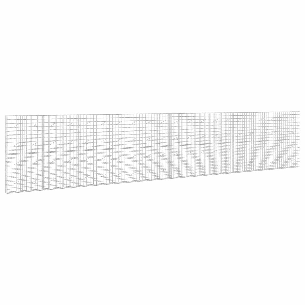 Γκαμπιόν με σύρμα 3,5 mm και πλέγμα 10x10 cm 1050x20x200 εκ - Pakobazaar