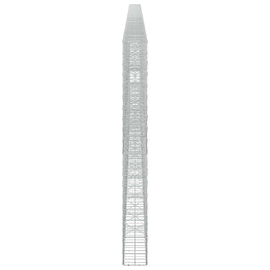 Γκαμπιόν με σύρμα 3,5 mm και πλέγμα 10x10 cm 1050x20x200 εκ - Pakobazaar