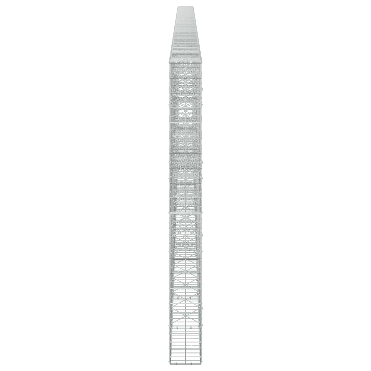 Γκαμπιόν με σύρμα 3,5 mm και πλέγμα 10x10 cm 1150x20x200 εκ - Pakobazaar