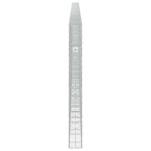 Γκαμπιόν με σύρμα 3,5 mm και πλέγμα 10x10 cm 1200x20x200 εκ - Pakobazaar