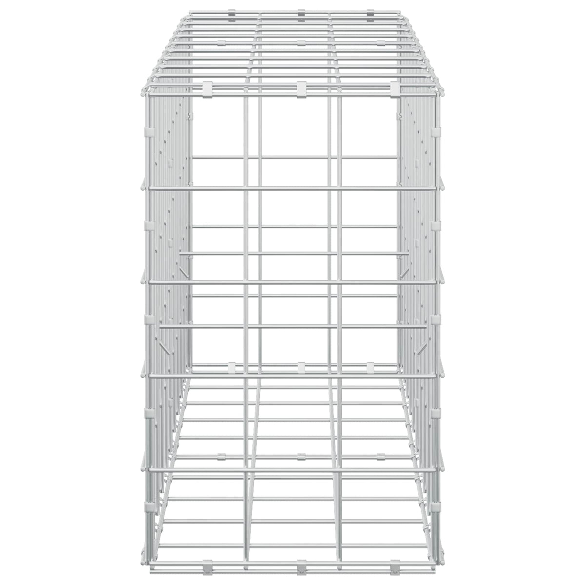 Γκαμπιόν με σύρμα 3,5 mm και πλέγμα 10x10 cm 100x30x50 εκ - Pakobazaar