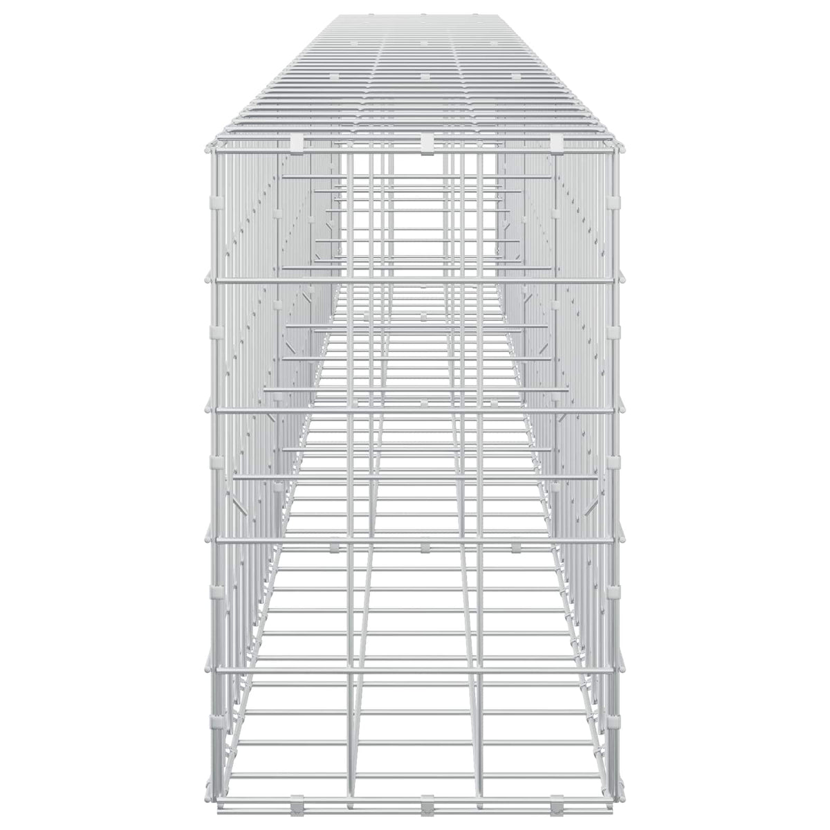 Γκαμπιόν με σύρμα 3,5 mm και πλέγμα 10x10 cm 350x30x50 εκ - Pakobazaar