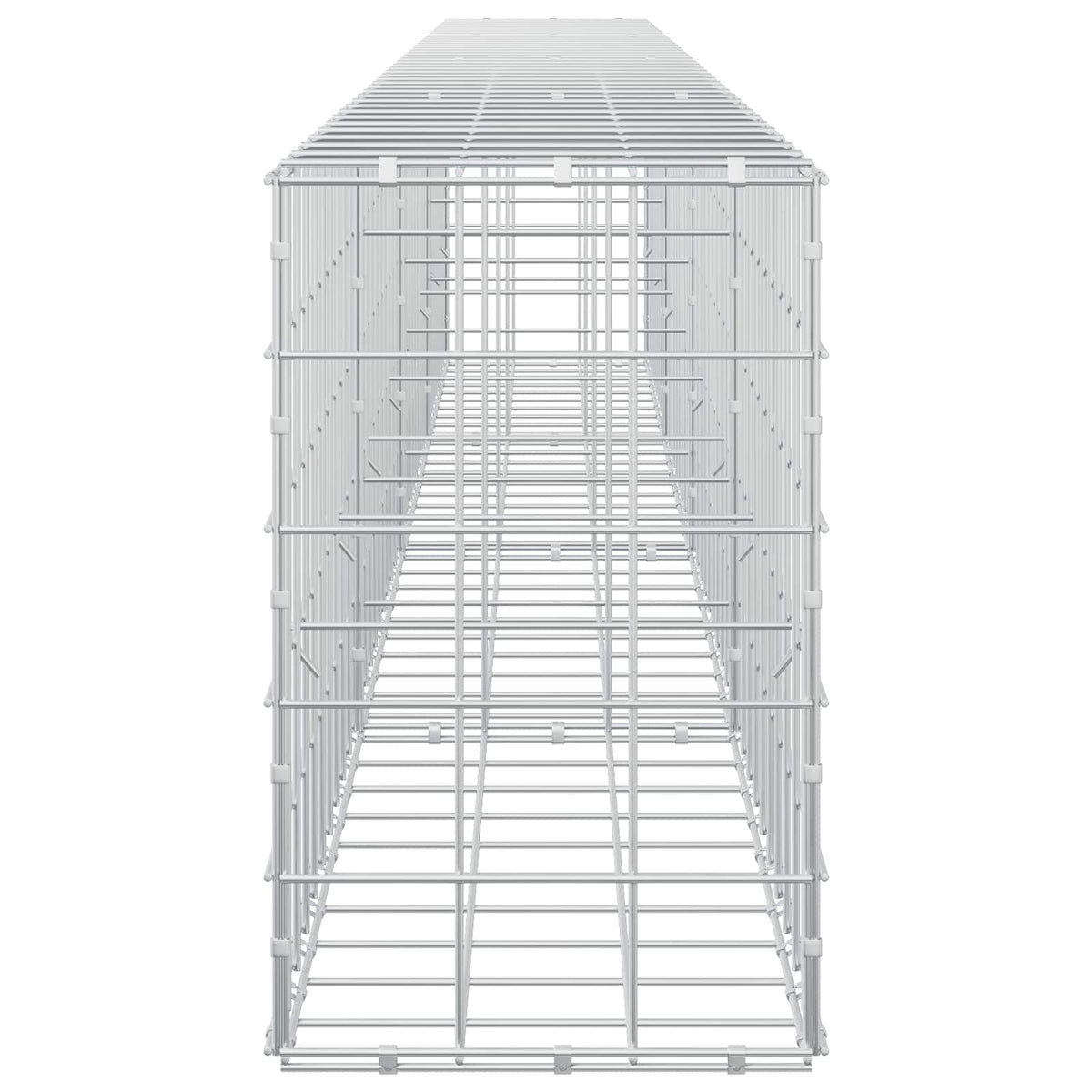 Γκαμπιόν με σύρμα 3,5 mm και πλέγμα 10x10 cm 400x30x50 εκ - Pakobazaar
