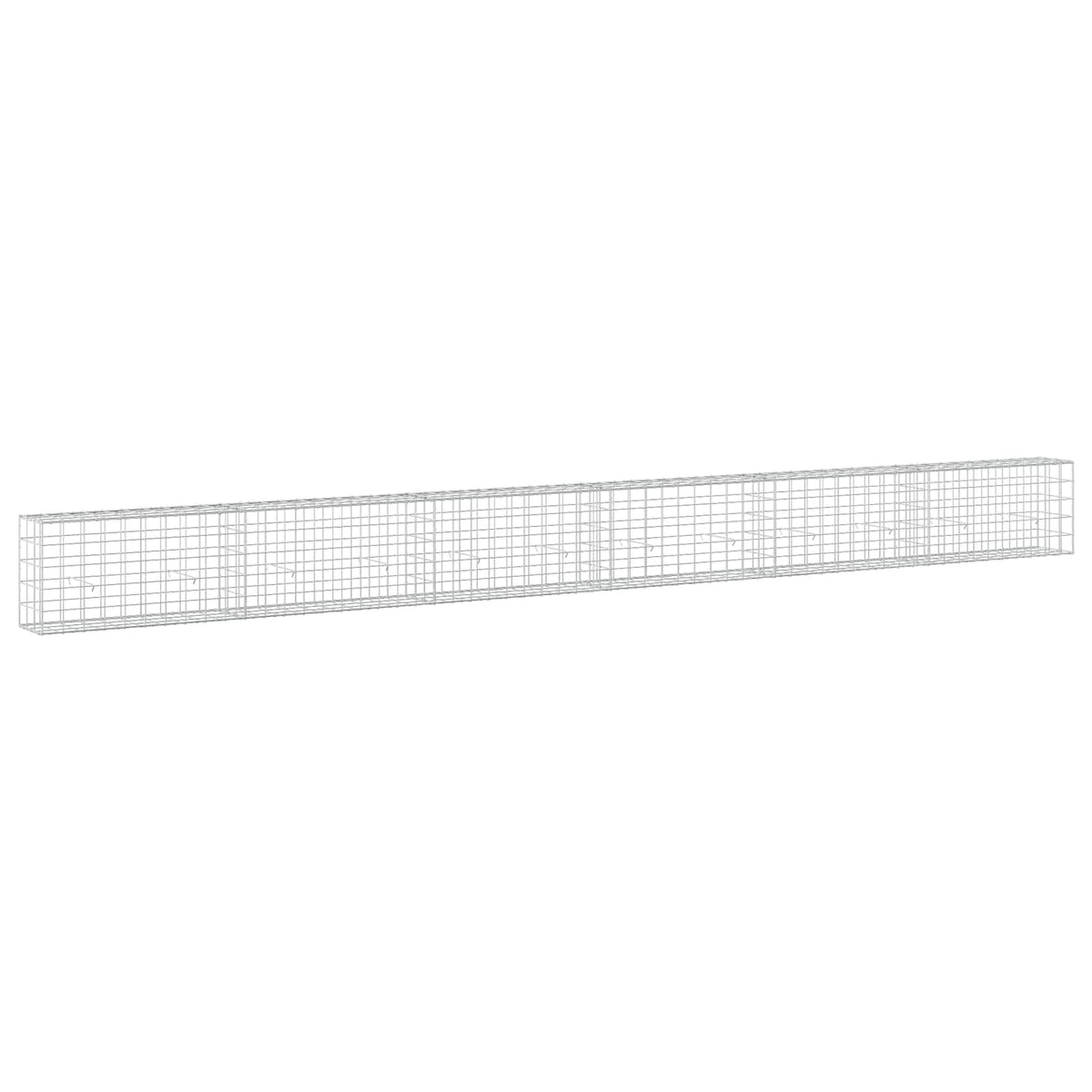 Γκαμπιόν με σύρμα 3,5 mm και πλέγμα 10x10 cm 600x30x50 εκ - Pakobazaar