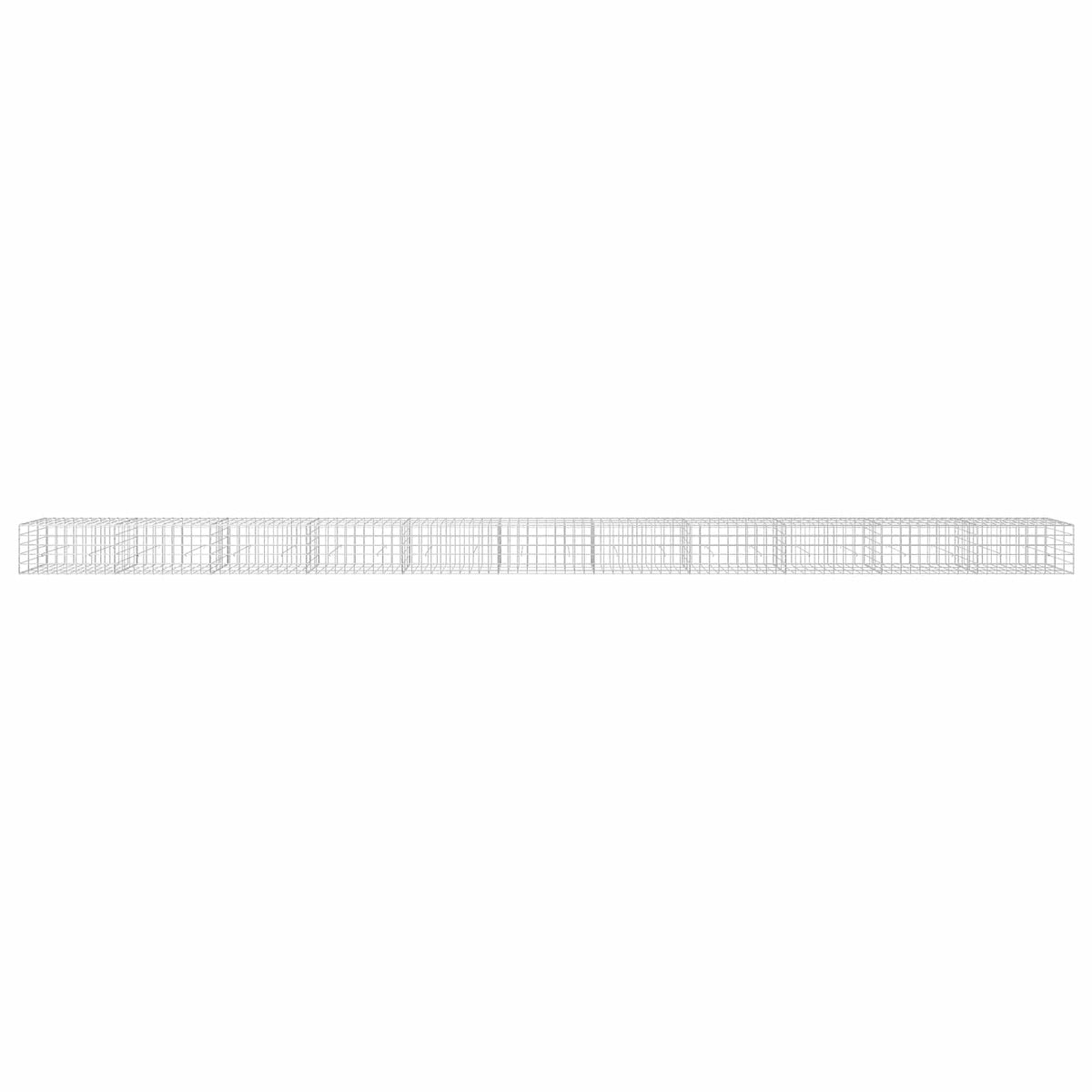 Γκαμπιόν με σύρμα 3,5 mm και πλέγμα 10x10 cm 1100x30x50 εκ - Pakobazaar