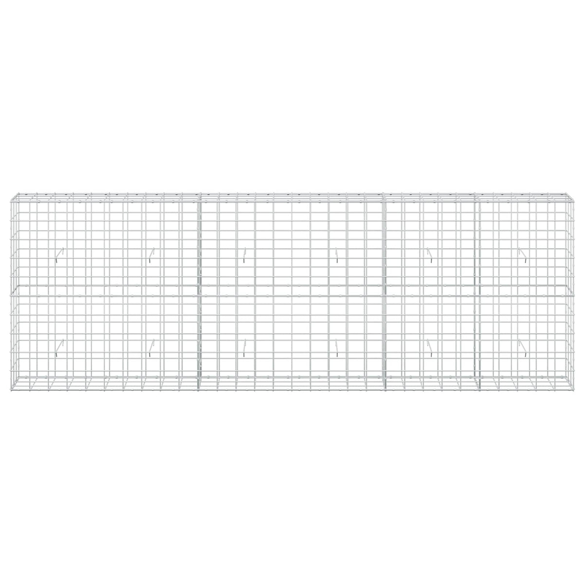 Γκαμπιόν με σύρμα 3,5 mm και πλέγμα 10x10 cm 300x30x100 εκ - Pakobazaar