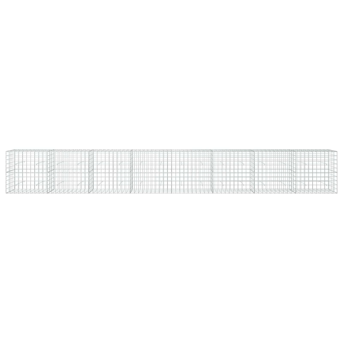Γκαμπιόν με σύρμα 3,5 mm και πλέγμα 10x10 cm 800x30x100 εκ
