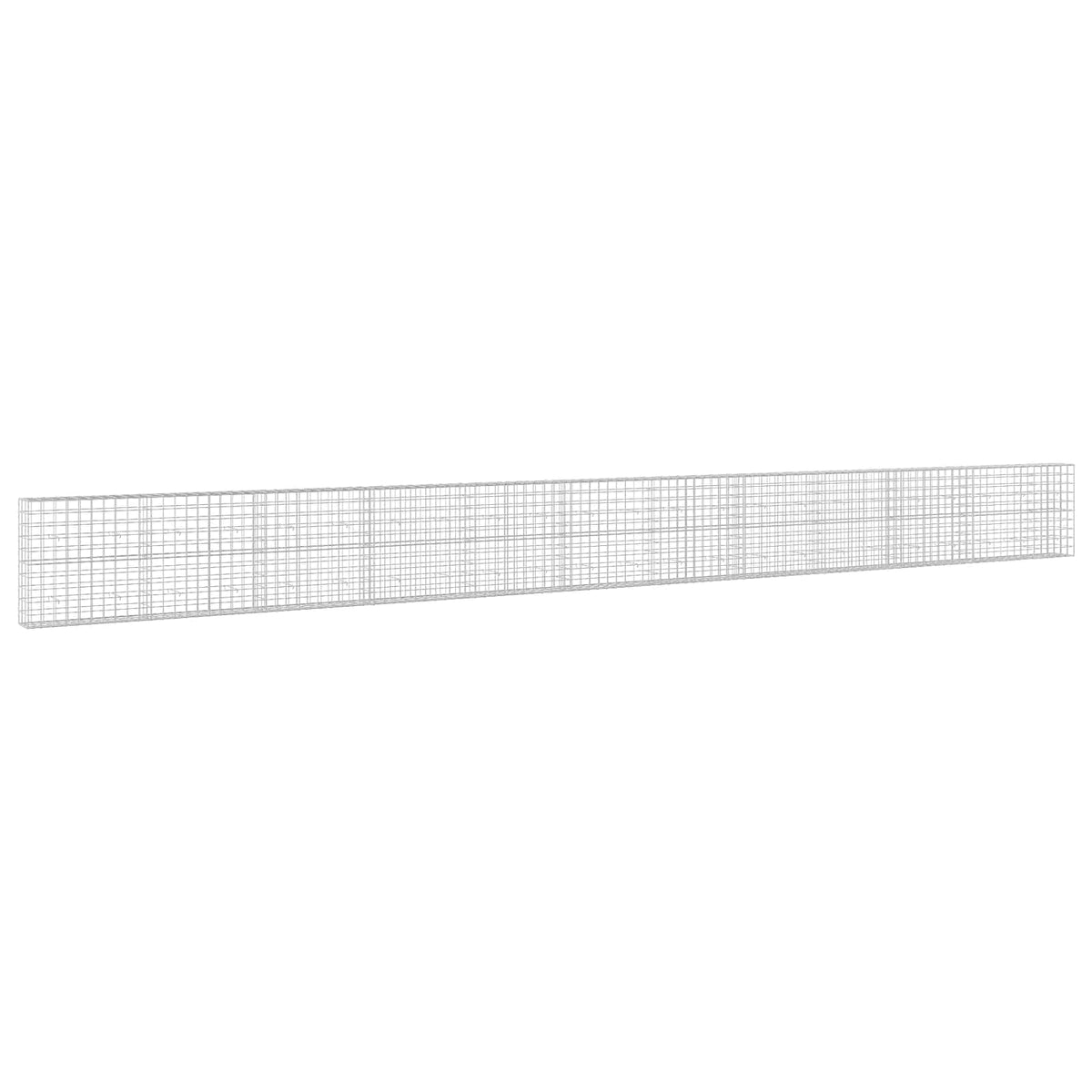 Γκαμπιόν με σύρμα 3,5 mm και πλέγμα 10x10 cm 1150x30x100 εκ - Pakobazaar