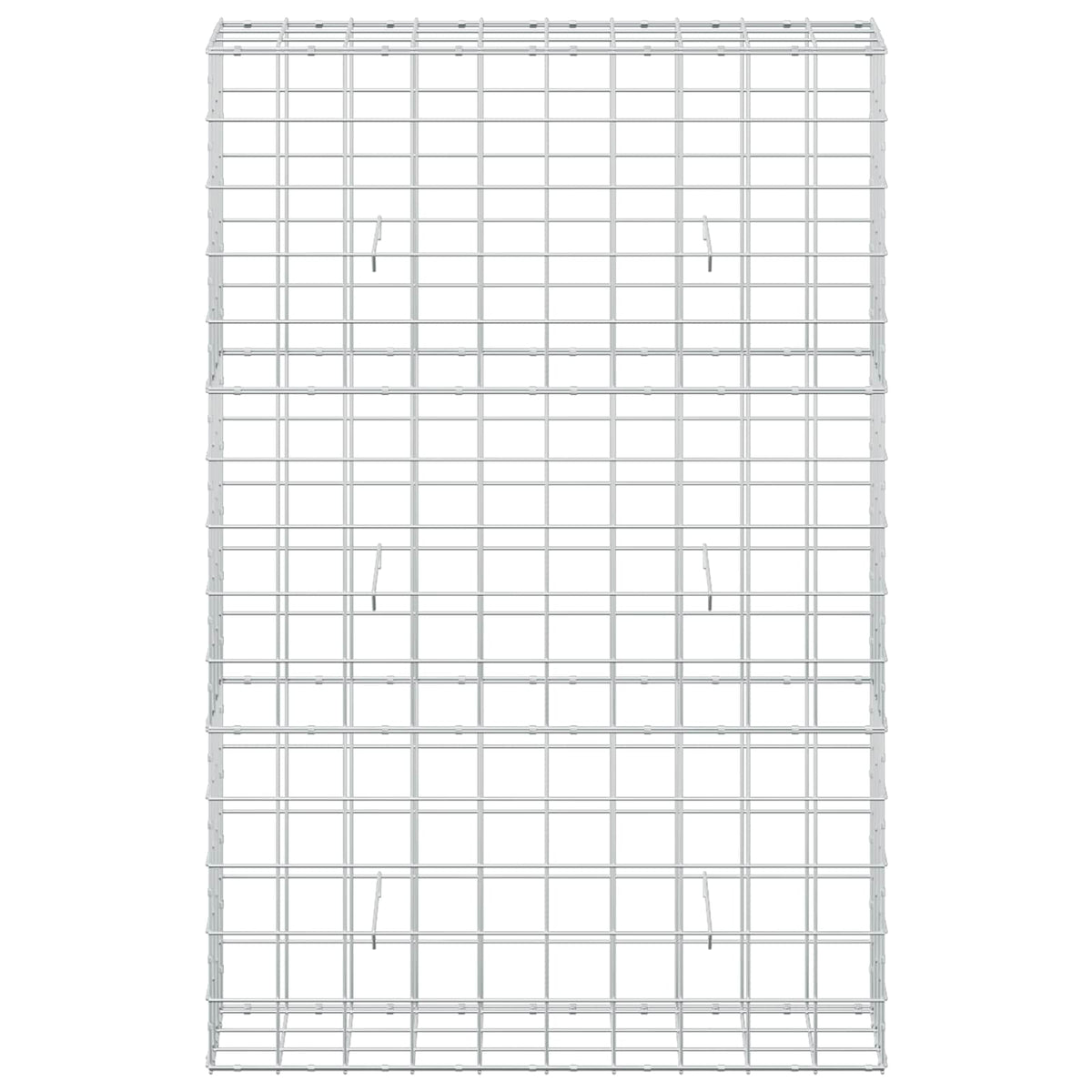 Γκαμπιόν με σύρμα 3,5 mm και πλέγμα 10x10 cm 100x30x150 εκ - Pakobazaar