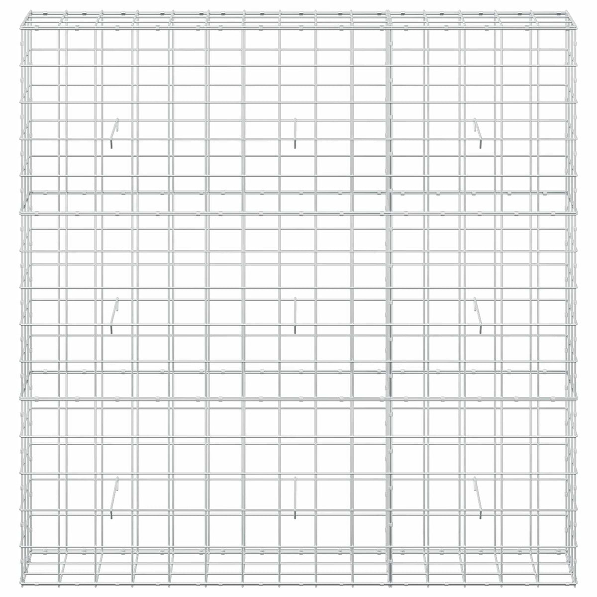 Γκαμπιόν με σύρμα 3,5 mm και πλέγμα 10x10 cm 150x30x150 εκ - Pakobazaar