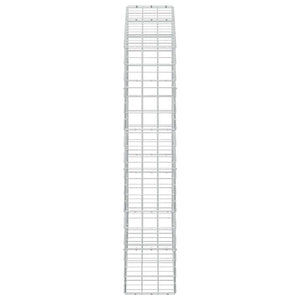 Γκαμπιόν με σύρμα 3,5 mm και πλέγμα 10x10 cm 150x30x150 εκ - Pakobazaar