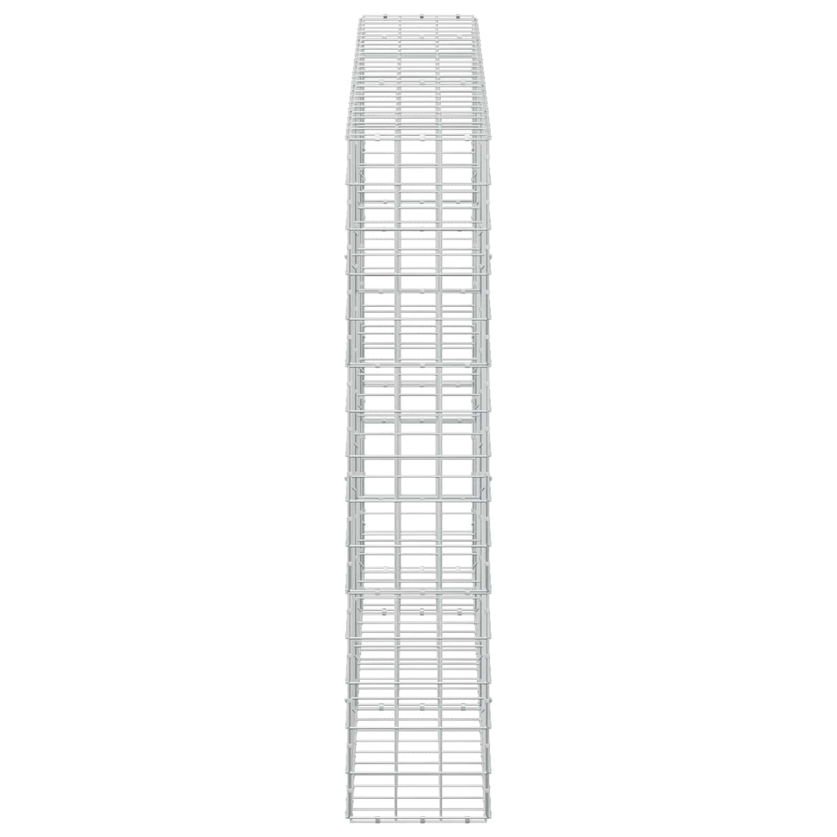 Γκαμπιόν με σύρμα 3,5 mm και πλέγμα 10x10 cm 250x30x150 εκ