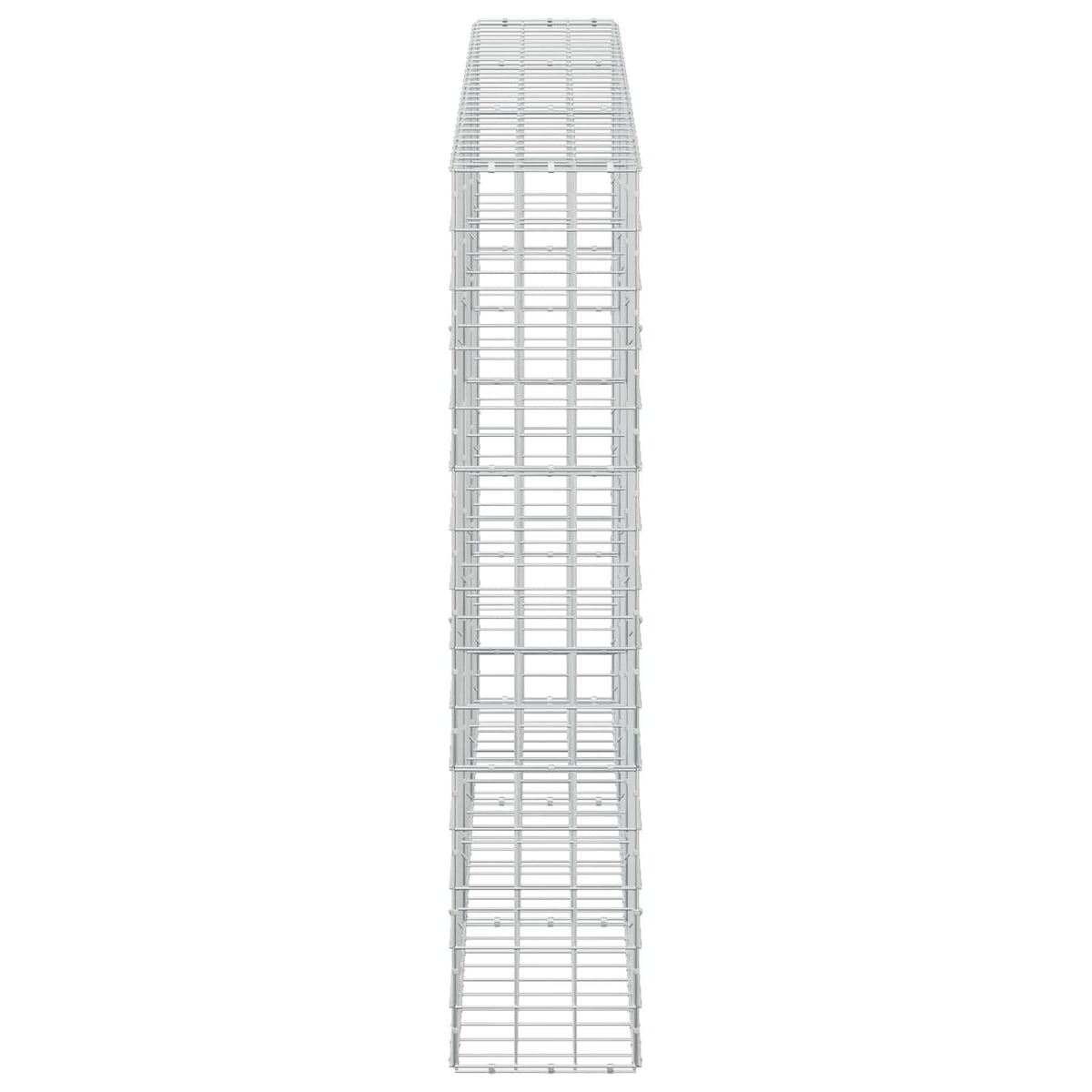 Γκαμπιόν με σύρμα 3,5 mm και πλέγμα 10x10 cm 300x30x150 εκ - Pakobazaar