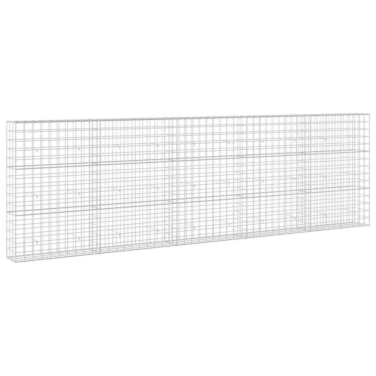 Γκαμπιόν με σύρμα 3,5 mm και πλέγμα 10x10 cm 500x30x150 εκ - Pakobazaar
