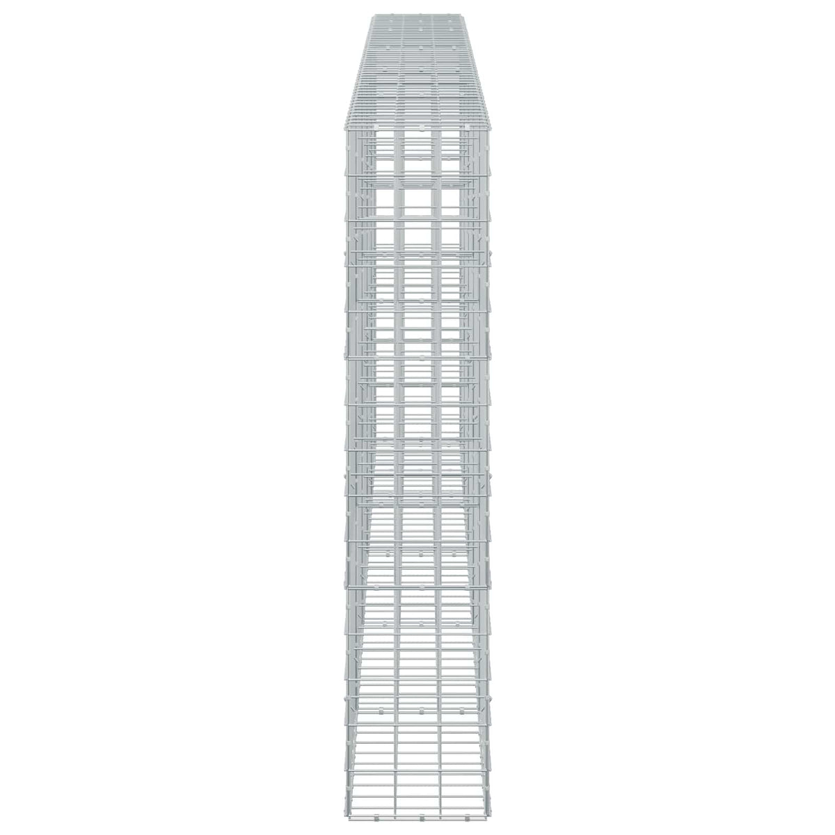 Γκαμπιόν με σύρμα 3,5 mm και πλέγμα 10x10 cm 500x30x150 εκ - Pakobazaar