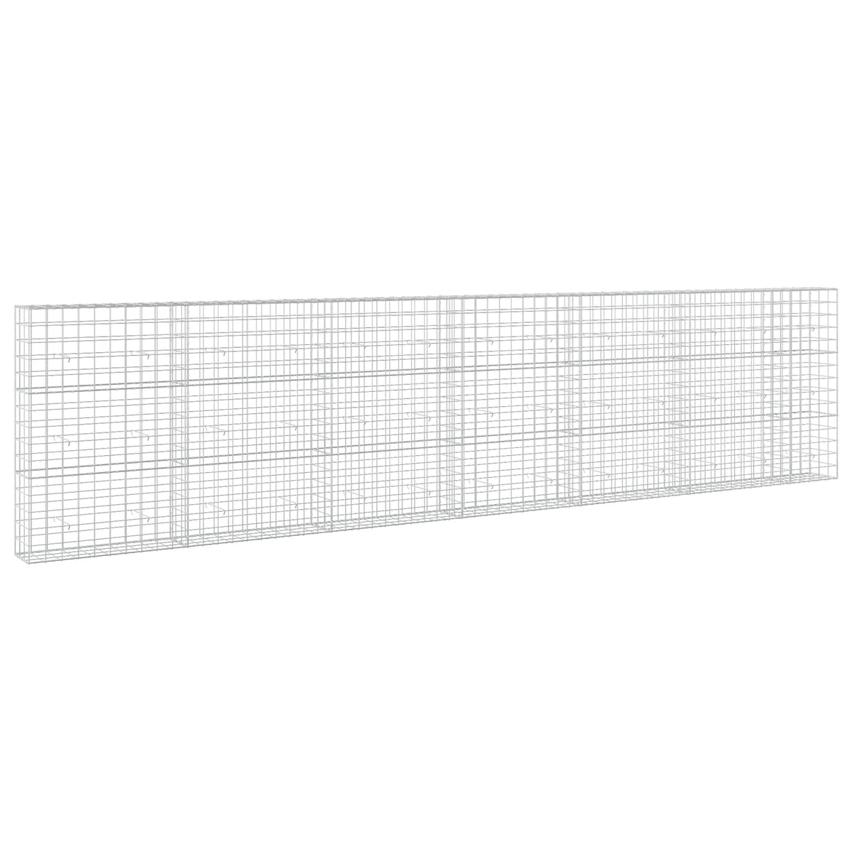 Γκαμπιόν με σύρμα 3,5 mm και πλέγμα 10x10 cm 650x30x150 εκ - Pakobazaar
