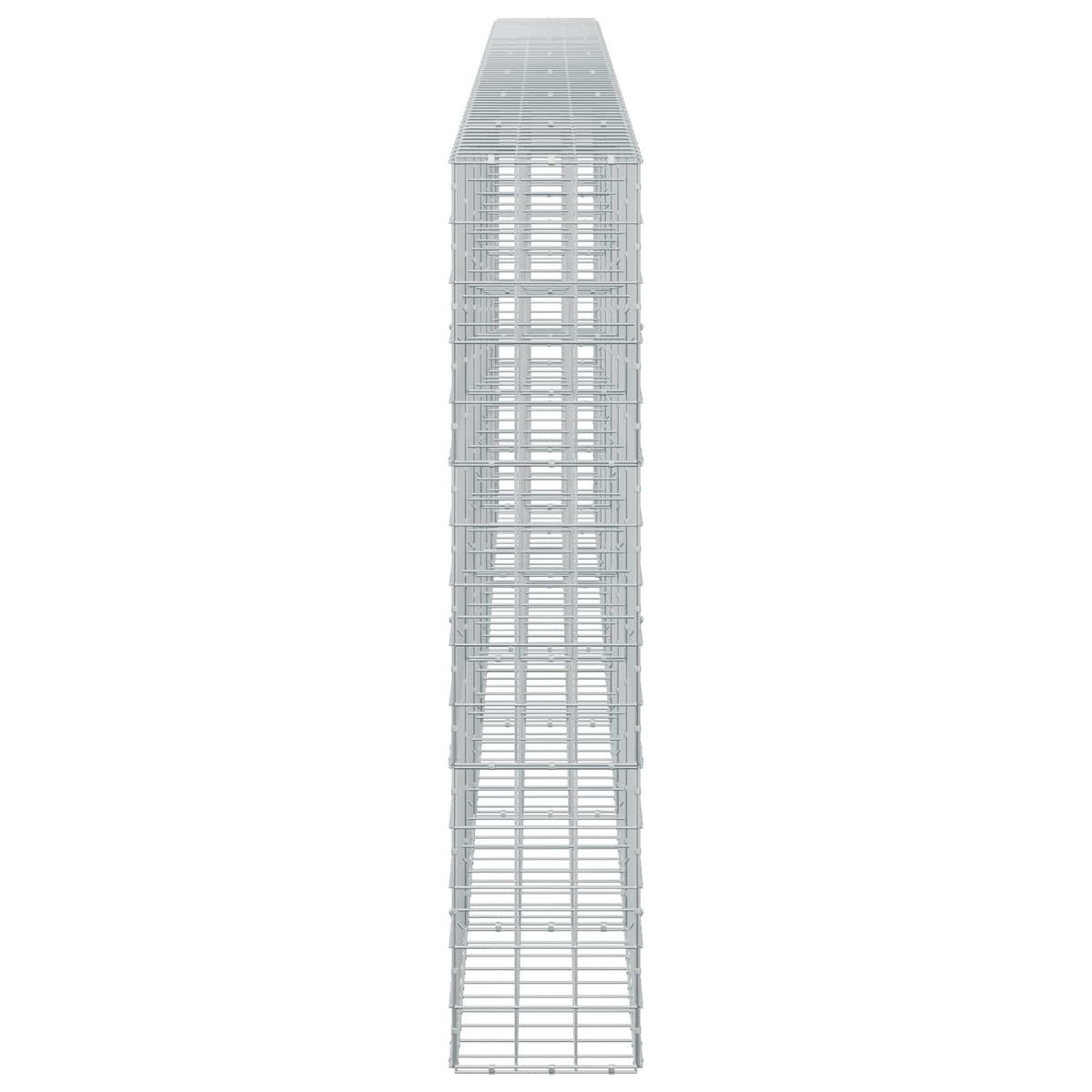 Γκαμπιόν με σύρμα 3,5 mm και πλέγμα 10x10 cm 650x30x150 εκ - Pakobazaar