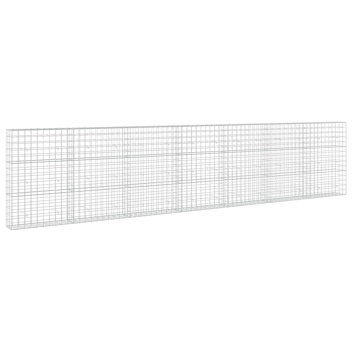 Γκαμπιόν με σύρμα 3,5 mm και πλέγμα 10x10 cm 700x30x150 εκ - Pakobazaar