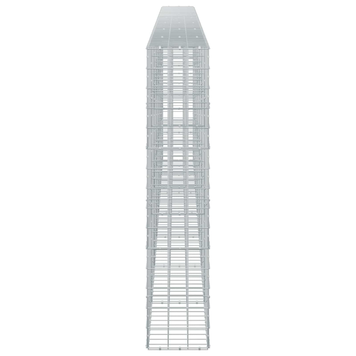 Γκαμπιόν με σύρμα 3,5 mm και πλέγμα 10x10 cm 700x30x150 εκ - Pakobazaar